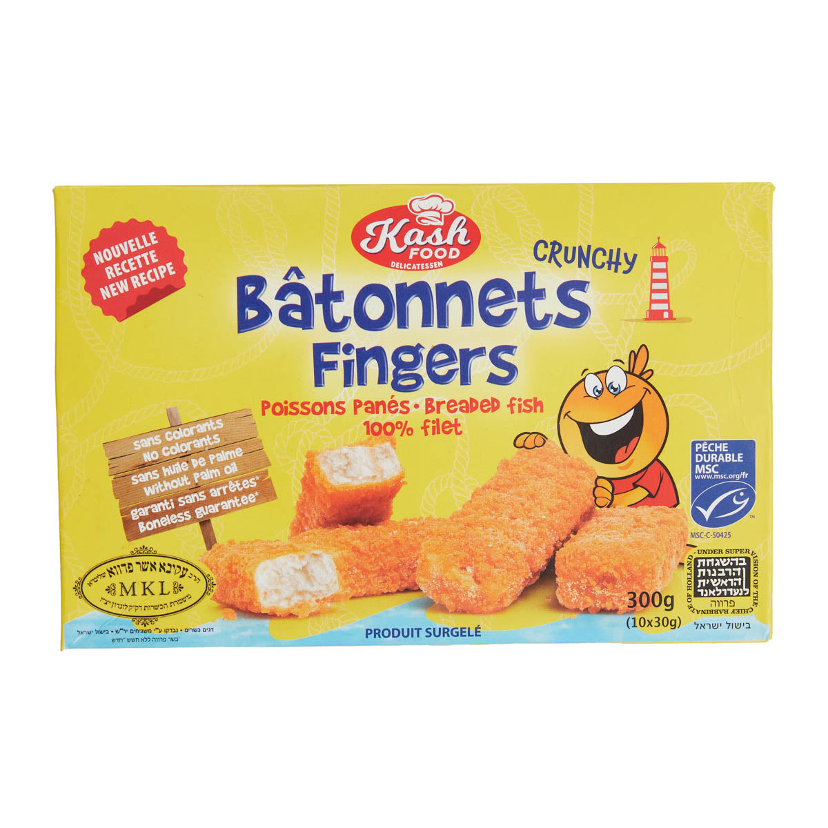 BREADED FISH STICKS
