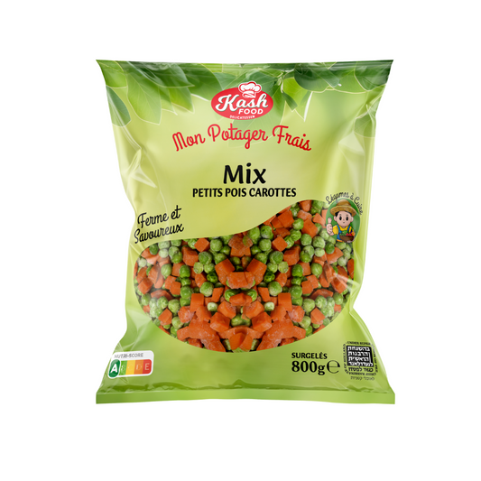 MIX POIS CAROTTES SURGELES