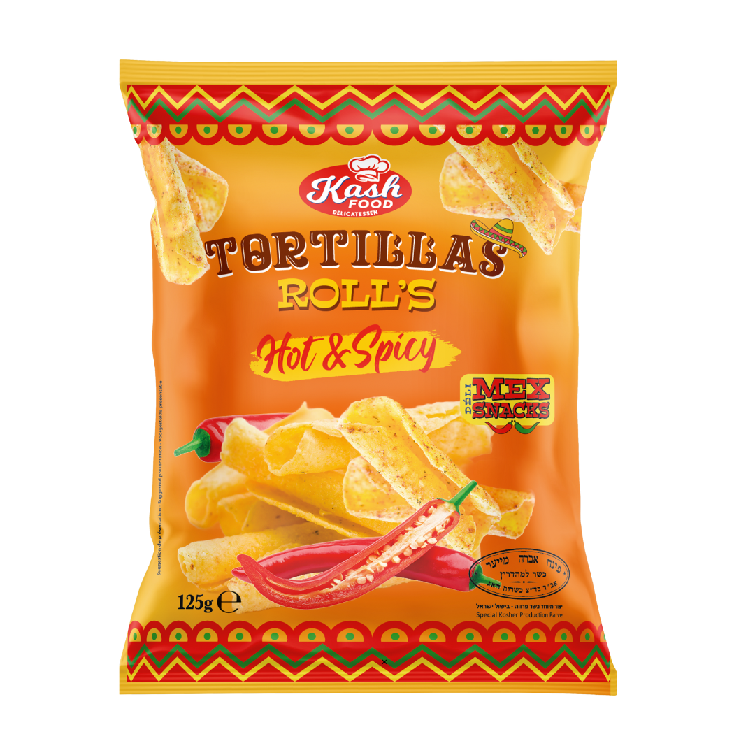 TORTILLA ROLLS HOT & SPICY