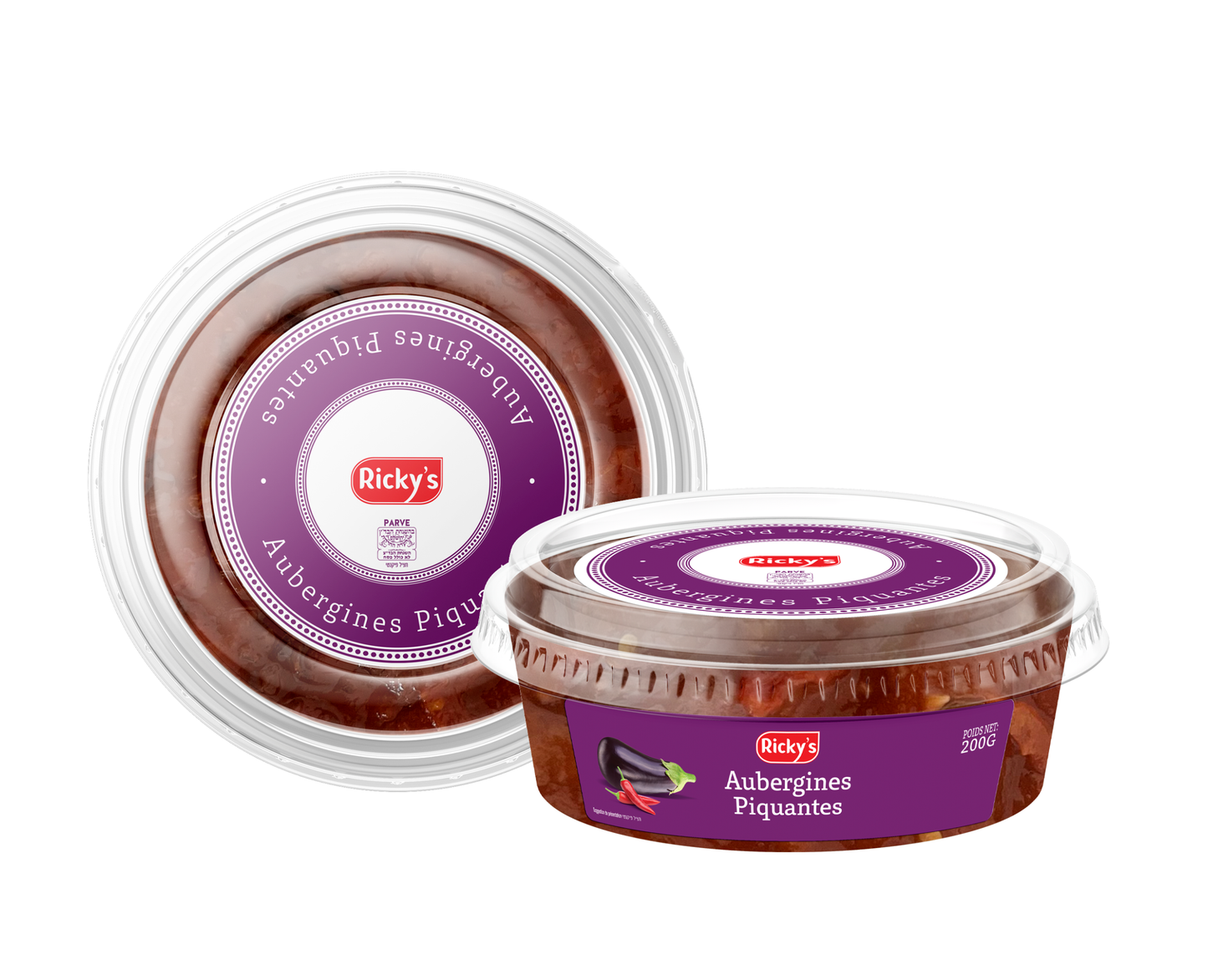 SALADE D'AUBERGINES PIQUANTES