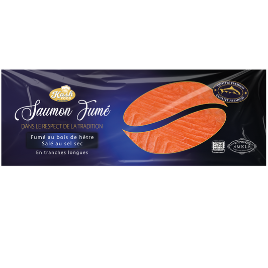 SAUMON FUME NORVEGE 400G