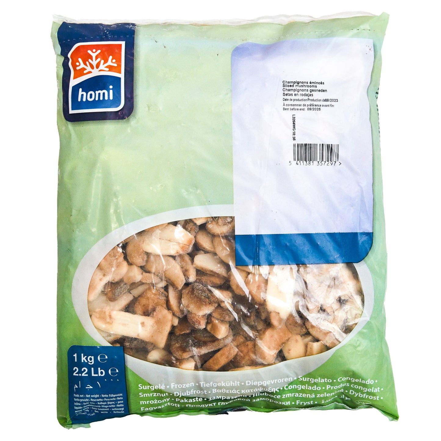 CHAMPIGNONS EMINCES SURGELES