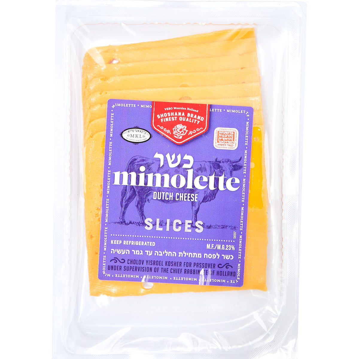 Dutch Mimolette MIMOLETTE EN TRANCHES – KDIS