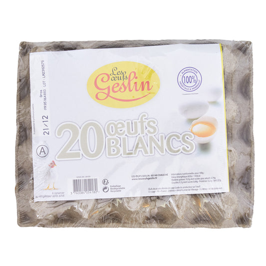 BOX OF 20 LARGE EGGS