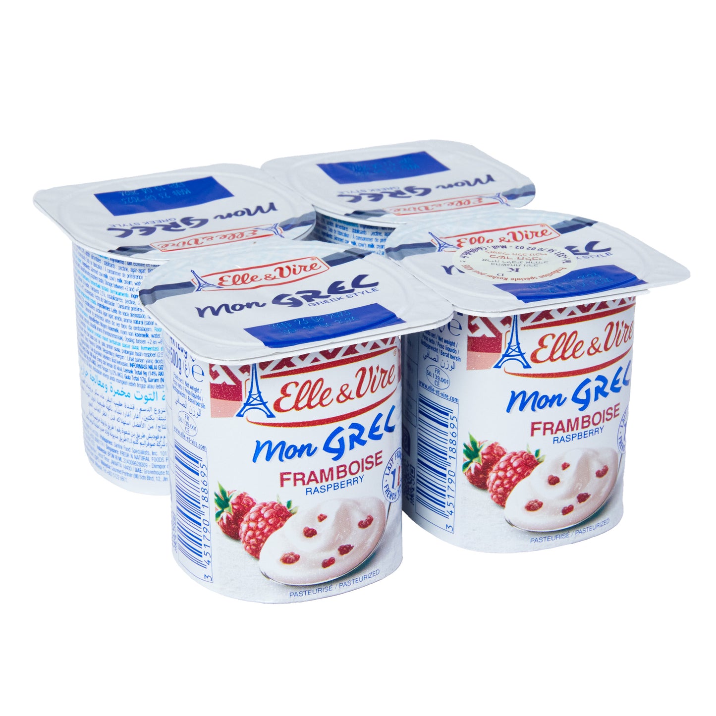 YOGURT MON GREEK RASPBERRY