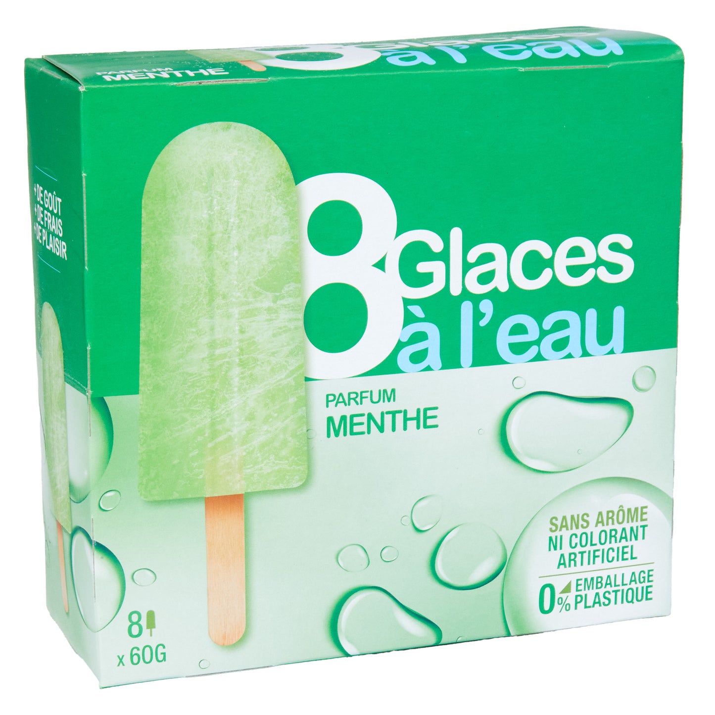 GLACES A L'EAU MENTHE