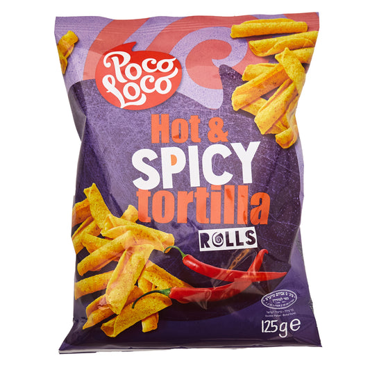 TORTILLA ROLLS HOT & SPICY