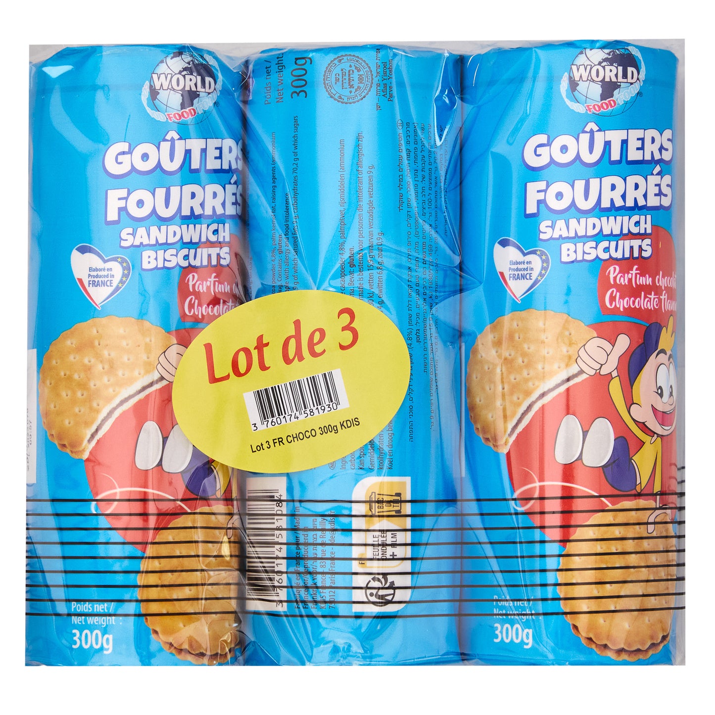 GOUTERS FOURRES AU CHOCOLAT