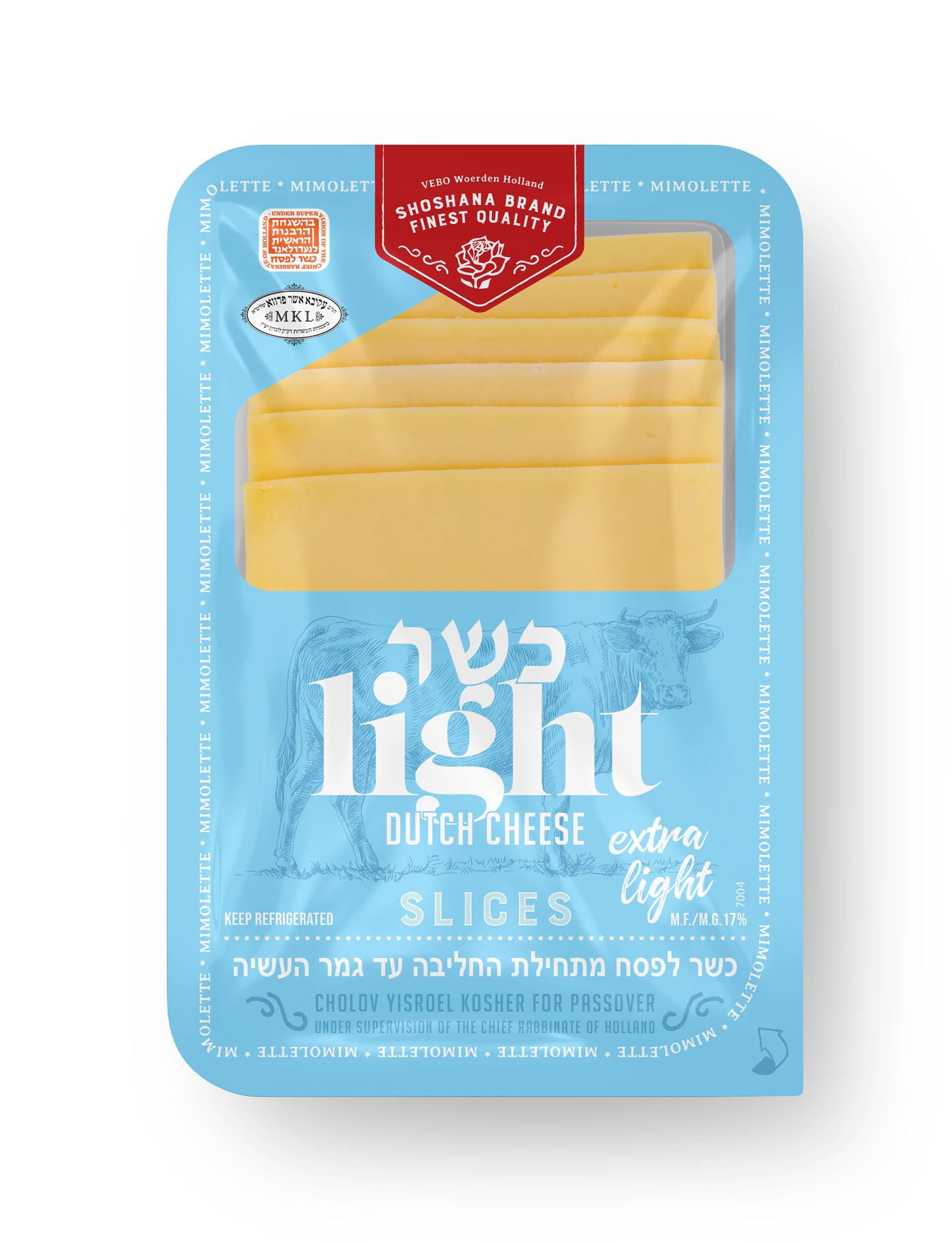 GOUDA EXTRA LIGHT EN TRANCHES
