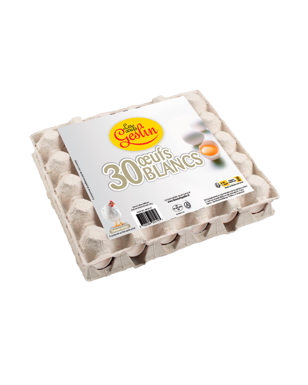 BOX OF 30 MEDIUM EGGS